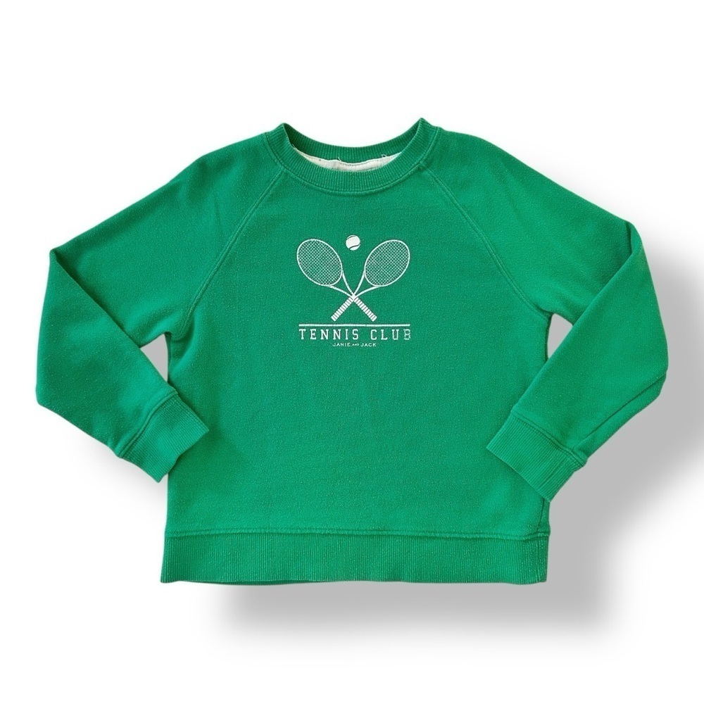 Janie & Jack | Tennis Club Sweatshirt (5 yrs) 🎾